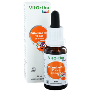 Vitamine D3 10 mcg (Kind) 20ml - VitOrtho Vitamine D3 10 mcg (Kind) 20ml - VitOrtho