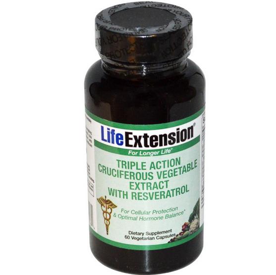 Cruciferous Vegetable Triple Action Extract With Resveratrol 60 Veggie Caps Life Extension life extension kopen in de aanbieding Cruciferous Vegetable Triple Action Extract With Resveratrol 60 Veggie Caps Life Extension life extension kopen in de aanbieding