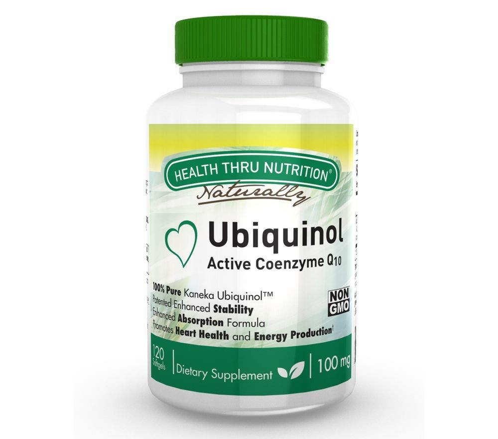 Ubiquinol Kaneka Coq 10 100 Mg Non Gmo 120 Softgels Health Thru Nutrition health thru nutrition kopen in de aanbieding Ubiquinol Kaneka Coq 10 100 Mg Non Gmo 120 Softgels Health Thru Nutrition health thru nutrition kopen in de aanbieding