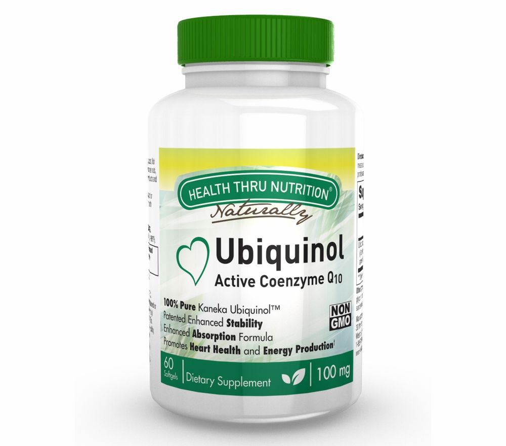 Ubiquinol Kaneka Coq 10 100 Mg Non Gmo 60 Softgels Health Thru Nutrition health thru nutrition kopen in de aanbieding Ubiquinol Kaneka Coq 10 100 Mg Non Gmo 60 Softgels Health Thru Nutrition health thru nutrition kopen in de aanbieding