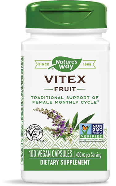 Vitex Fruit, 400 mg (100 capsules) - Nature's Way